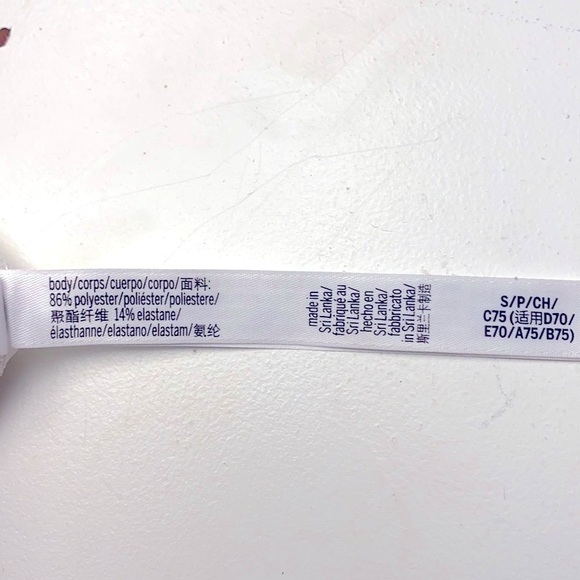 Women’s Victoria Sport White and Black Sports Bra - Picture 5 of 6